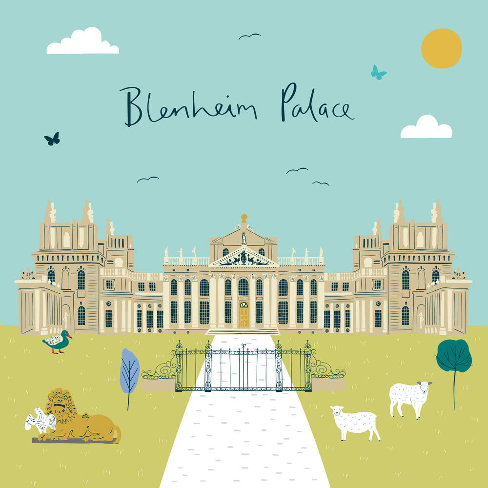 Illustrated Product Range for Blenheim Palace